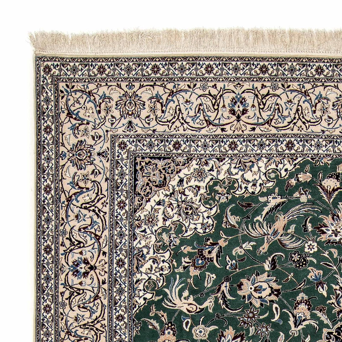 Perzisch tapijt - Nain - Premium - 307 x 206 cm - groen