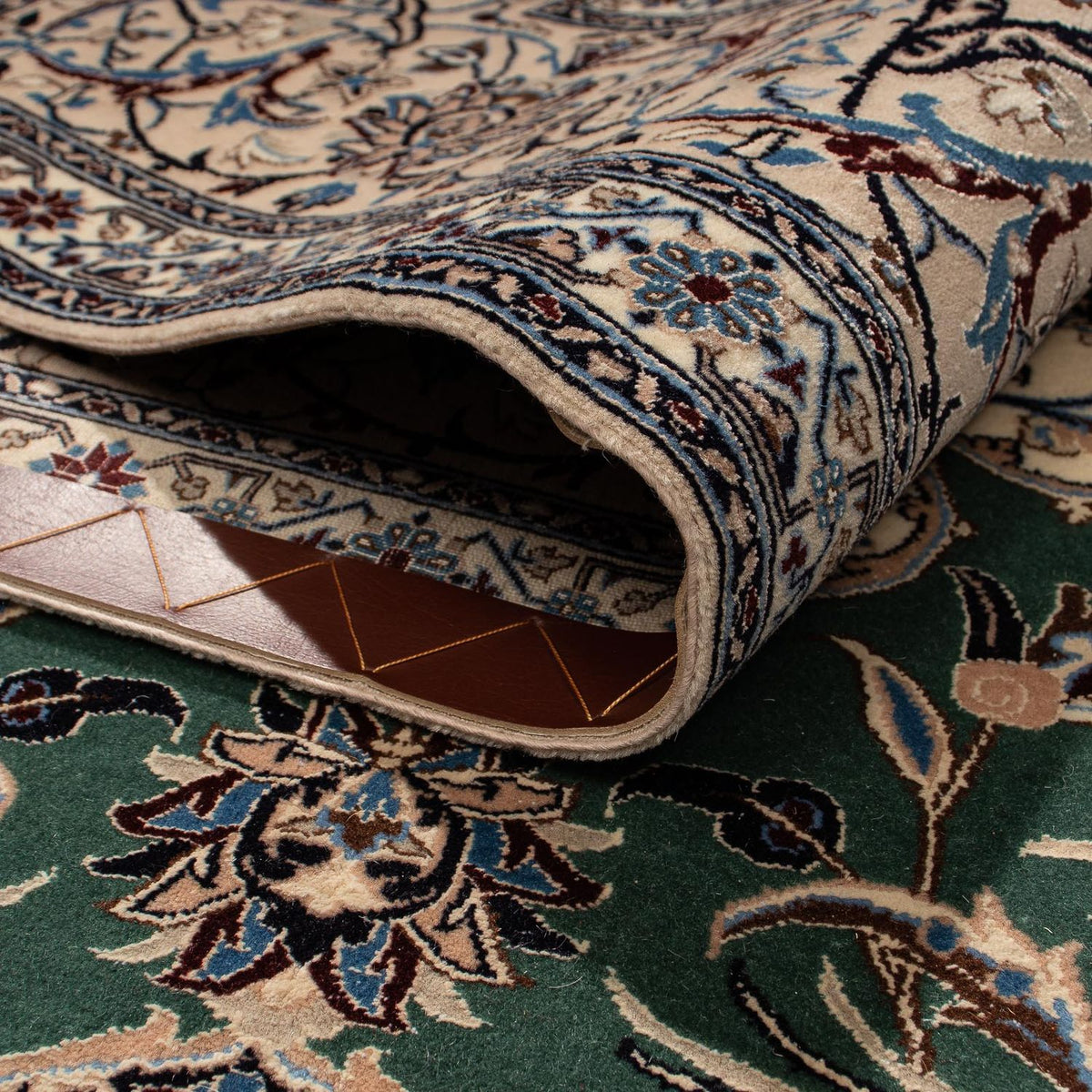 Perzisch tapijt - Nain - Premium - 307 x 206 cm - groen