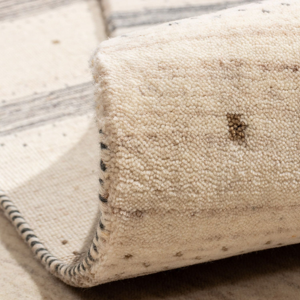 Gabbeh Tapijt - Loribaft Perzisch - 304 x 207 cm - beige