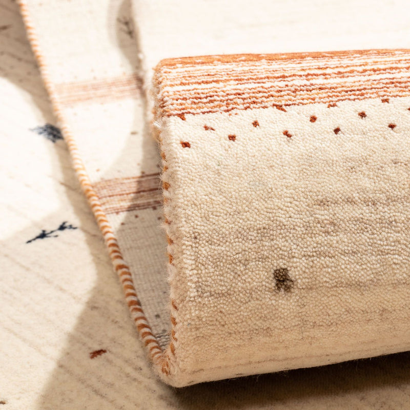 Gabbeh Tapijt - Loribaft Perzisch - 304 x 206 cm - beige