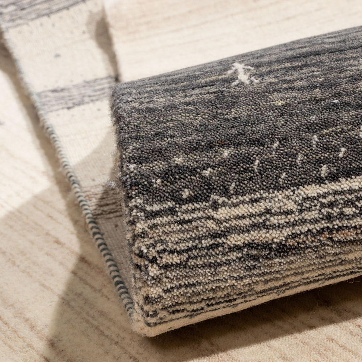 Gabbeh Tapijt - Loribaft Perzisch - 304 x 200 cm - beige