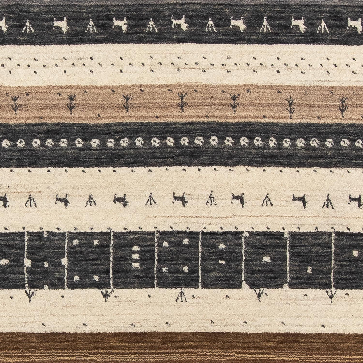 Designer tapijt - 204 x 145 cm - beige