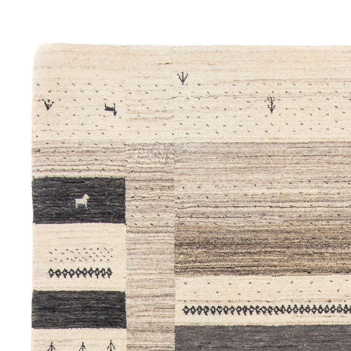 Designer tapijt - 204 x 145 cm - beige