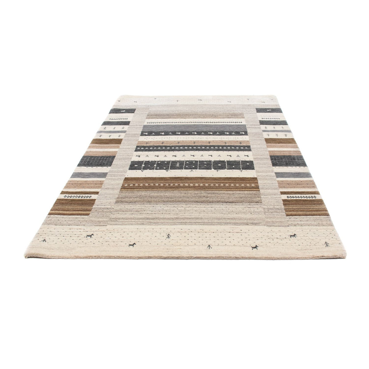 Designer tapijt - 204 x 145 cm - beige