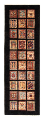 Loper Ziegler tapijt - 245 x 78 cm - donkerblauw