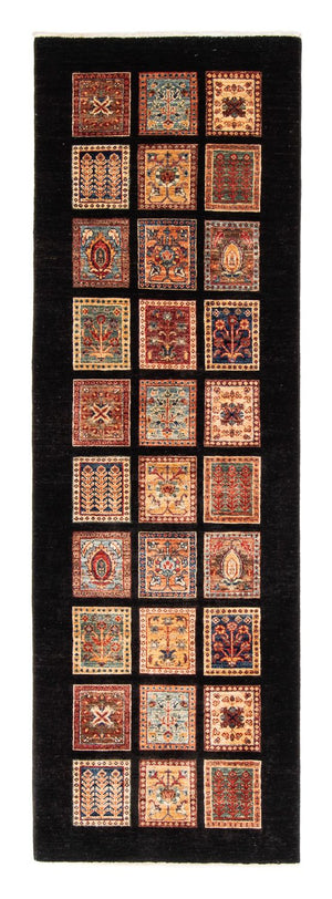 Loper Ziegler tapijt - 245 x 78 cm - donkerblauw