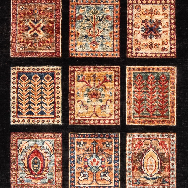 Loper Ziegler tapijt - 245 x 78 cm - donkerblauw