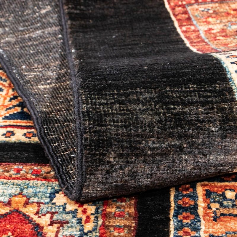 Loper Ziegler tapijt - 245 x 78 cm - donkerblauw