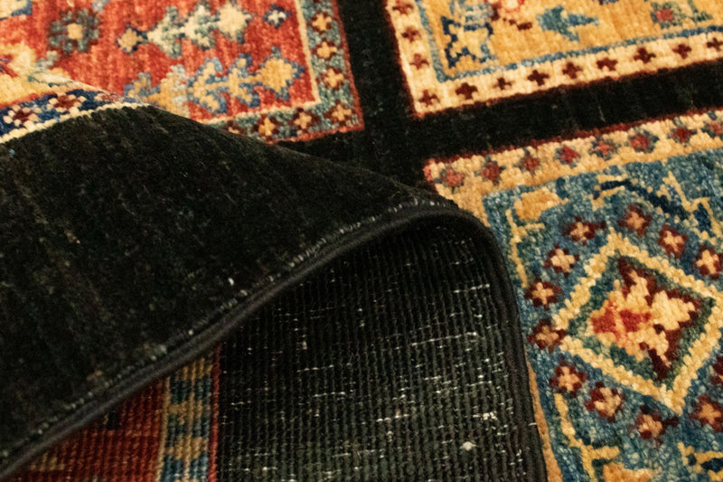 Ziegler tapijt - 124 x 77 cm - zwart