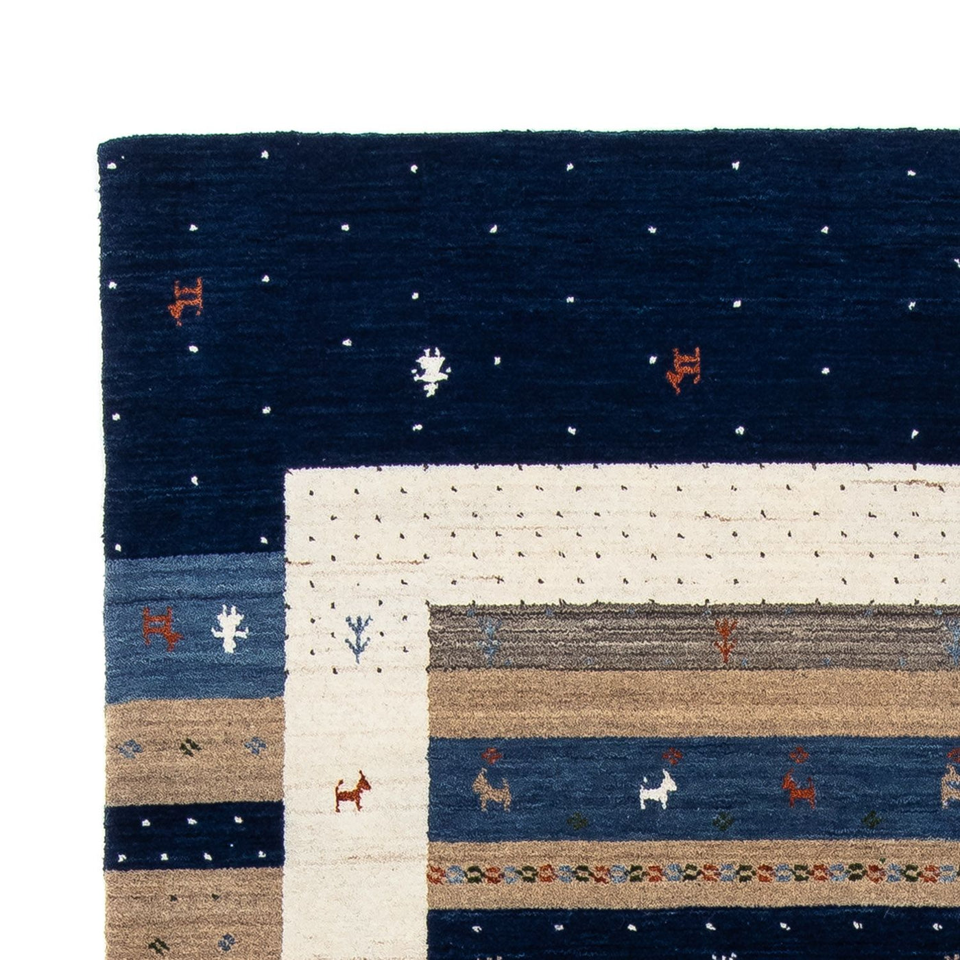 Loribaft Tapijt 201x144cm - Perserteppich Wollteppich