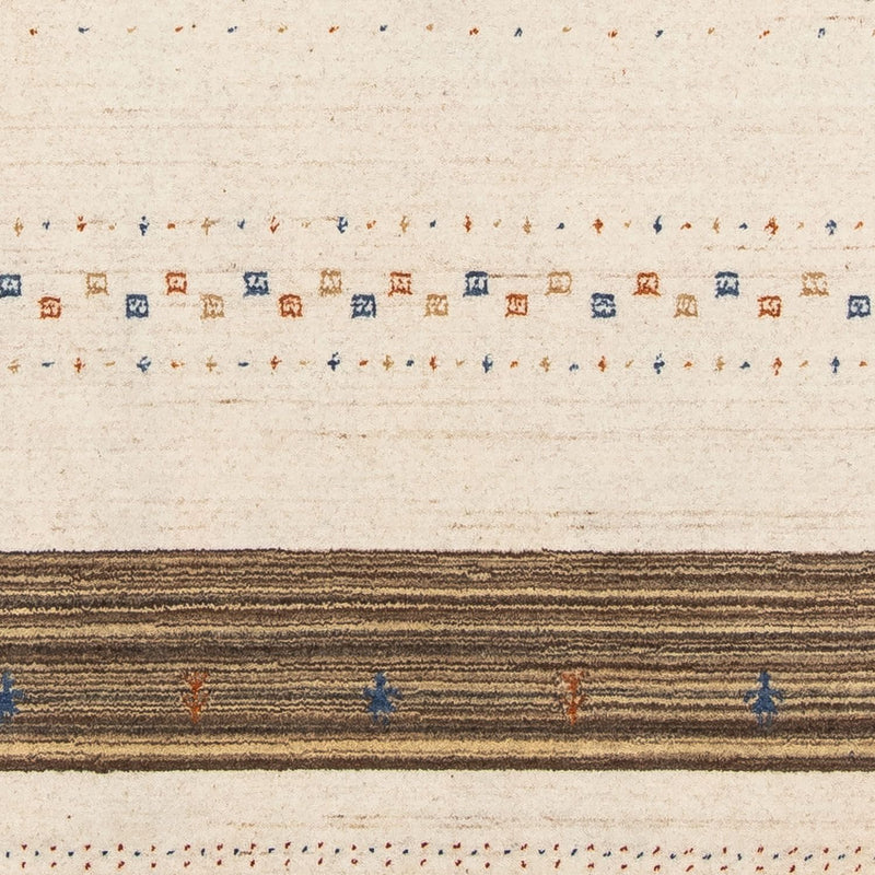 Gabbeh Tapijt - Loribaft Perzisch - 205 x 142 cm - donkerbruin