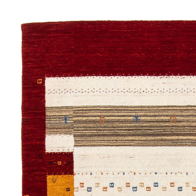 Gabbeh Tapijt - Loribaft Perzisch - 205 x 142 cm - donkerbruin