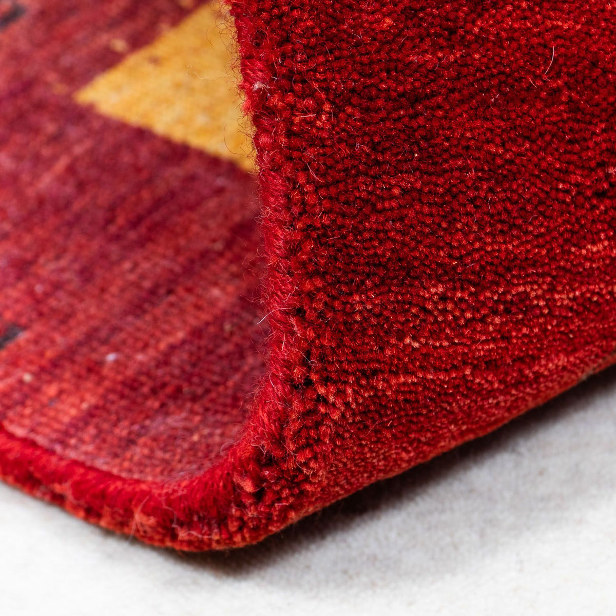 Gabbeh Tapijt - Loribaft Perzisch - 205 x 142 cm - donkerbruin