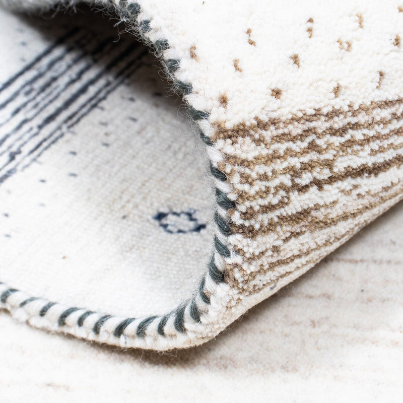 Gabbeh Tapijt - Loribaft Perzisch - 245 x 169 cm - beige