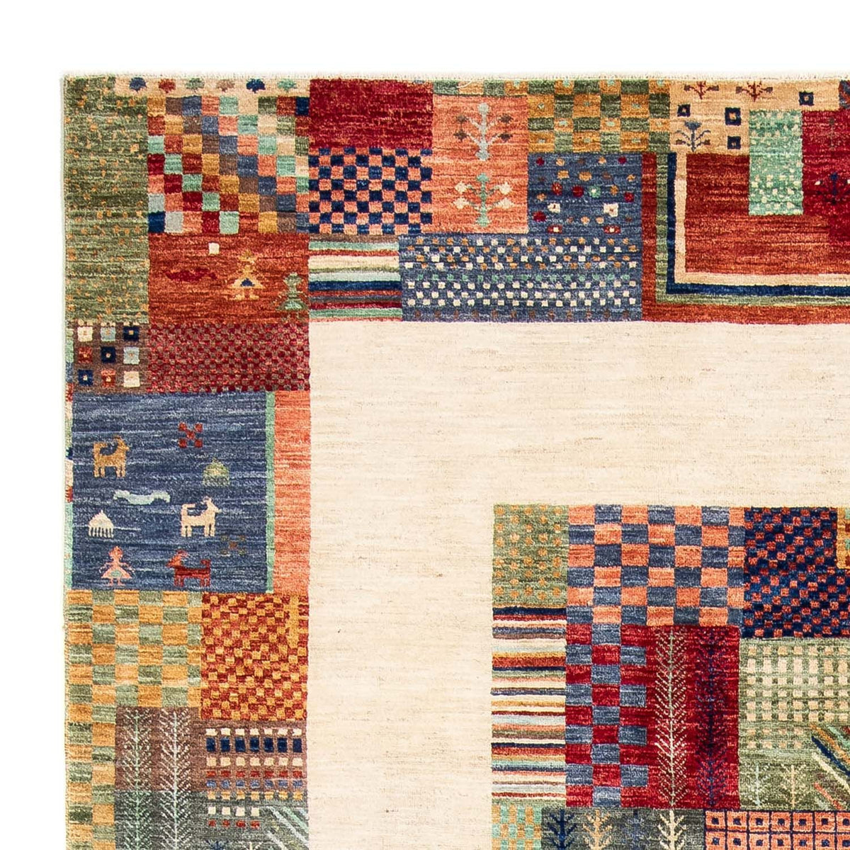 Loribaft Tapijt 197x294cm - Perserteppich Wollteppich