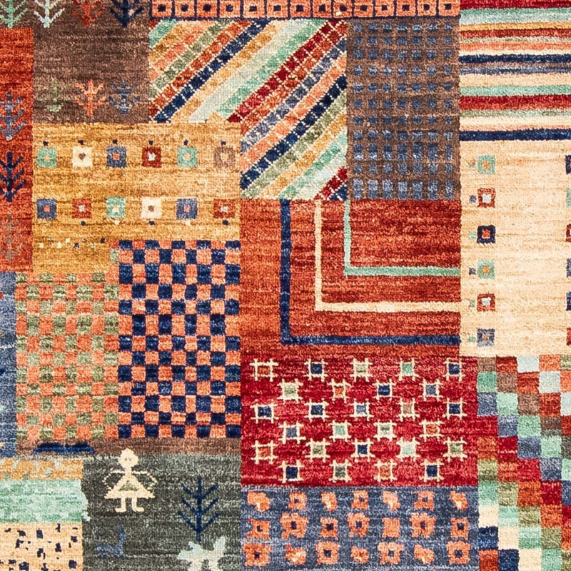 Gabbeh Tapijt - Loribaft Perzisch - 299 x 198 cm - veelkleurig