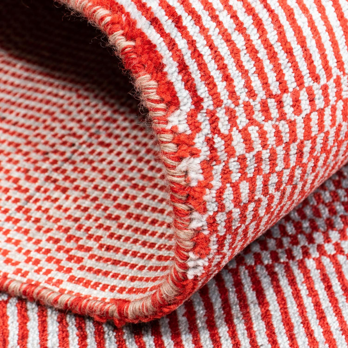 Designer tapijt - 201 x 142 cm - rood