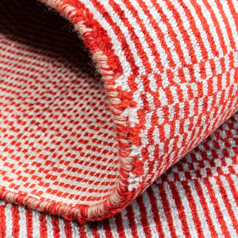 Designer tapijt - 201 x 142 cm - rood