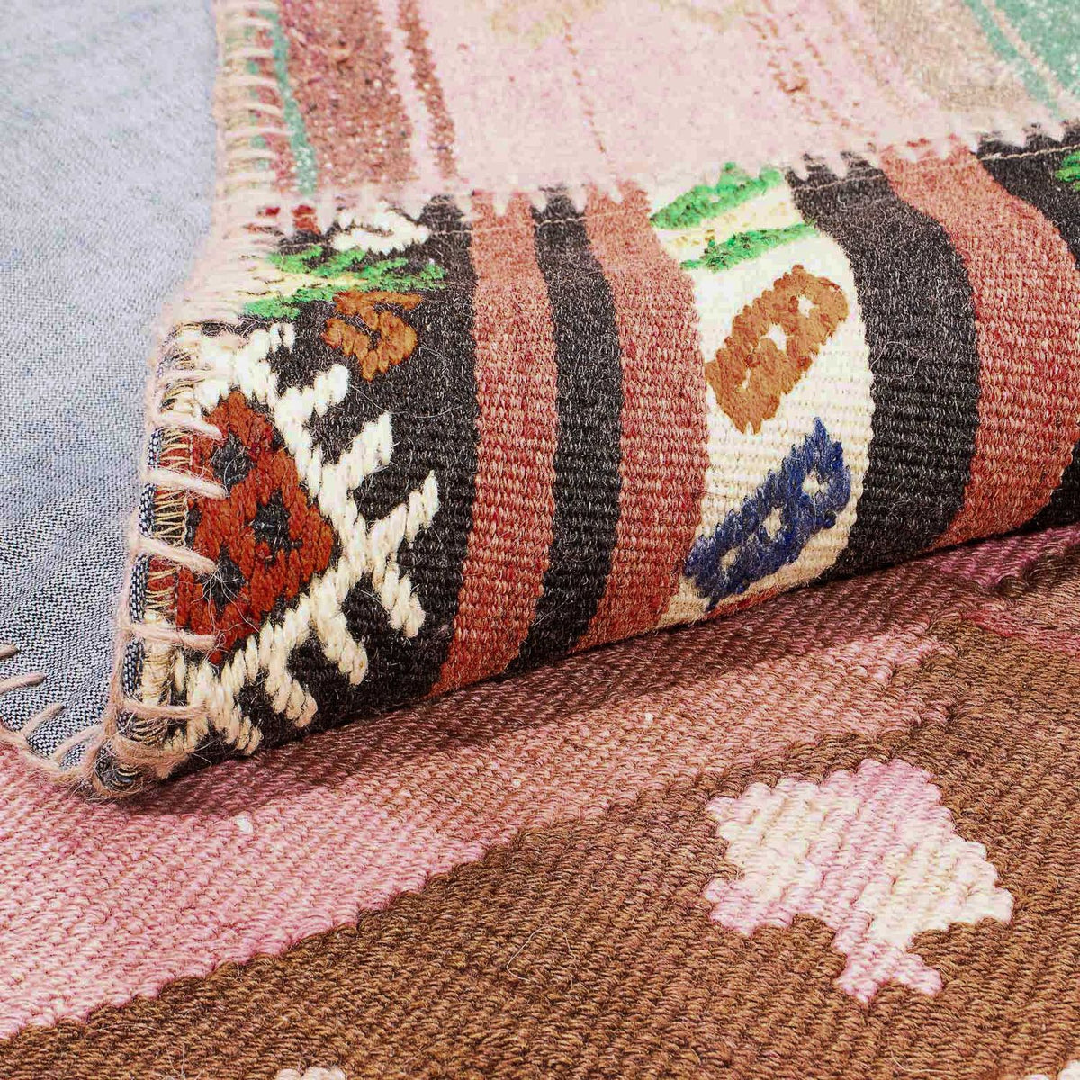 Patchwork tapijt - 300 x 216 cm - veelkleurig