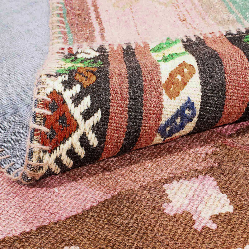 Patchwork tapijt - 300 x 216 cm - veelkleurig