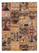 Patchwork tapijt 173x241cm - Wollen tapijt
