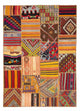 Patchwork tapijt 239x169cm - Wollen tapijt