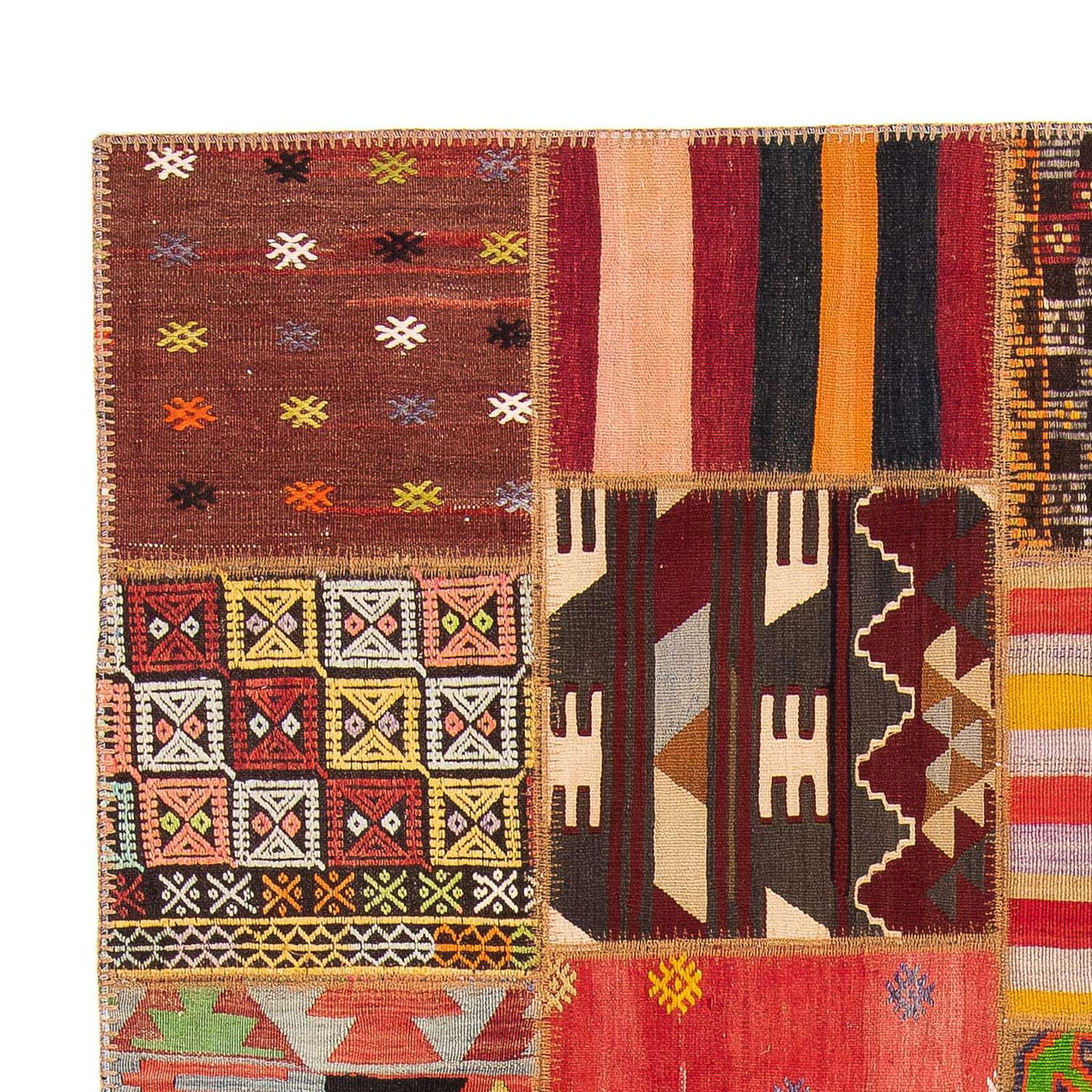 Patchwork tapijt 236x169cm - Wollen tapijt