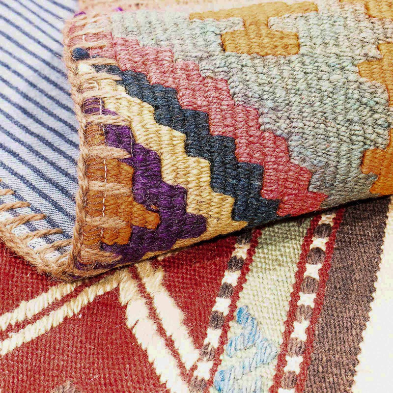 Patchwork tapijt - 238 x 168 cm - veelkleurig