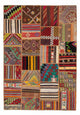 Patchwork tapijt 170x240cm - Wollen tapijt