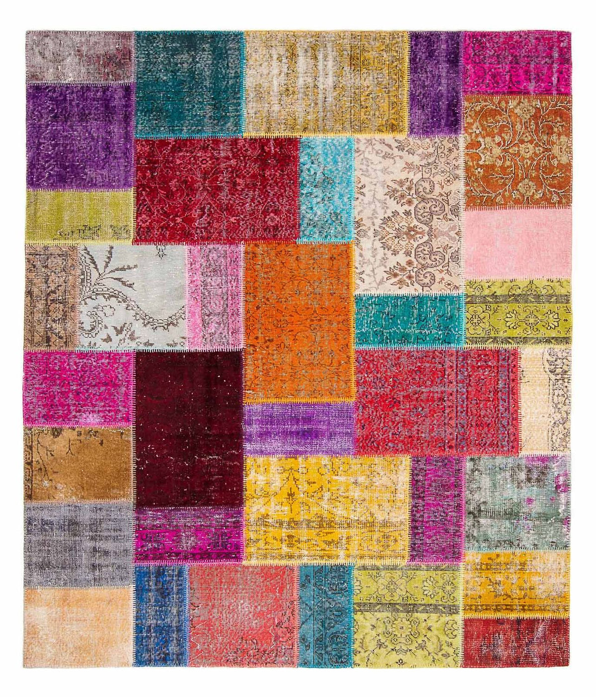 Patchwork tapijt - 300 x 200 cm - veelkleurig