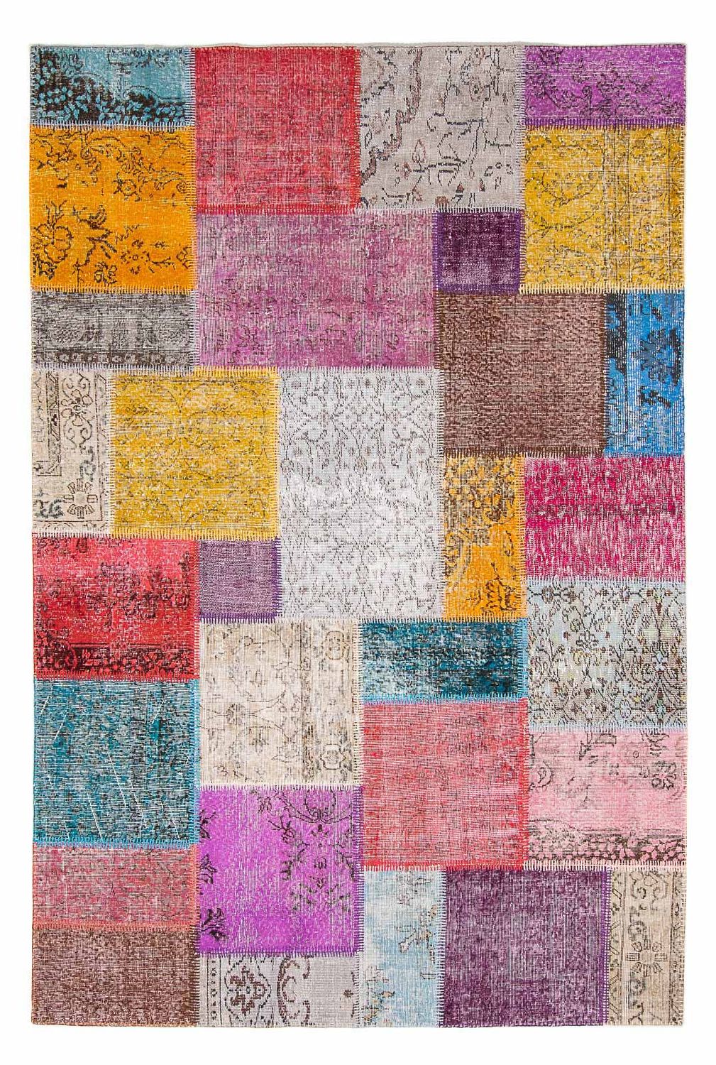 Patchwork tapijt - 300 x 250 cm - veelkleurig