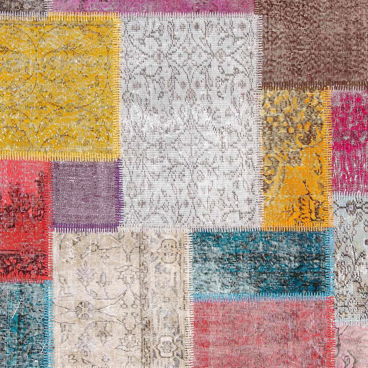 Patchwork tapijt - 300 x 250 cm - veelkleurig