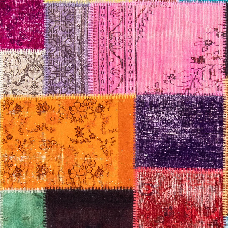 Patchwork tapijt - 365 x 275 cm - veelkleurig