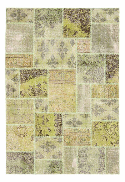 Patchwork tapijt 172x242cm - Wollen tapijt