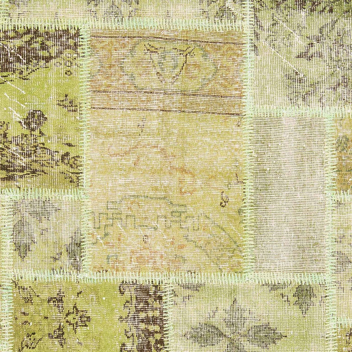 Patchwork tapijt - 242 x 172 cm - veelkleurig