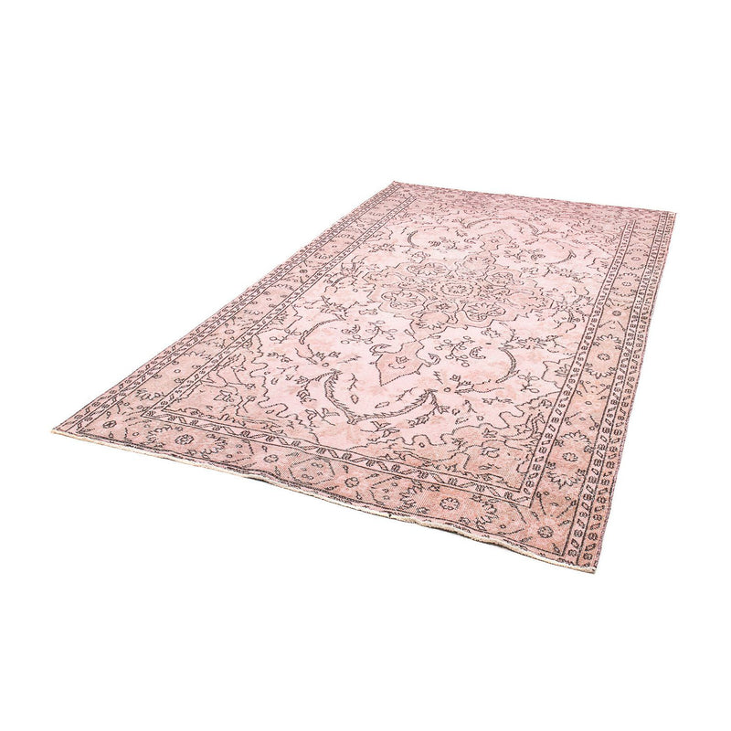 Vintage tapijt - 263 x 155 cm - roze