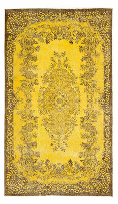 Vintage tapijt - 294 x 173 cm - goud