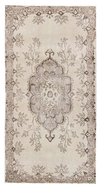 Loper Vintage tapijt - 213 x 112 cm - beige