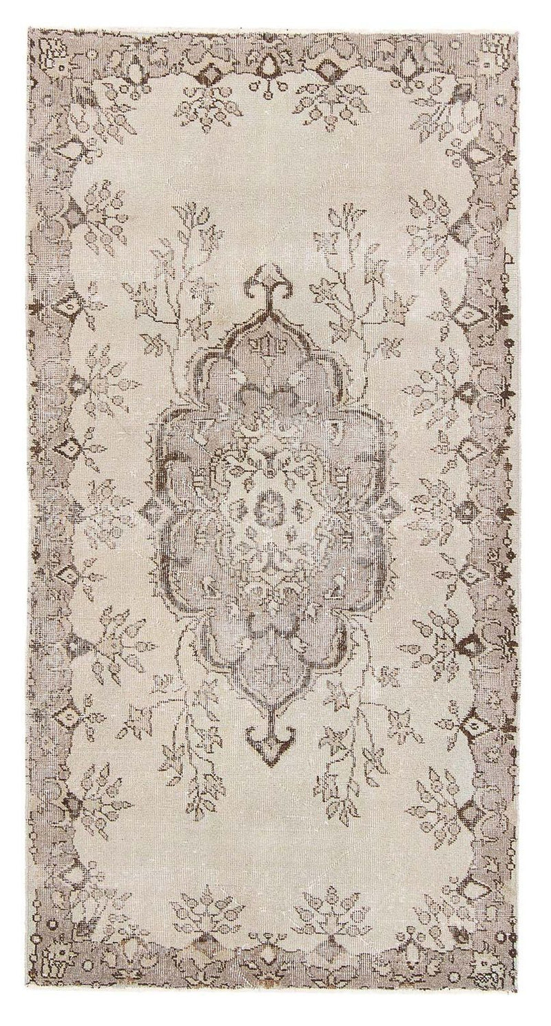 Loper Vintage tapijt - 213 x 112 cm - beige