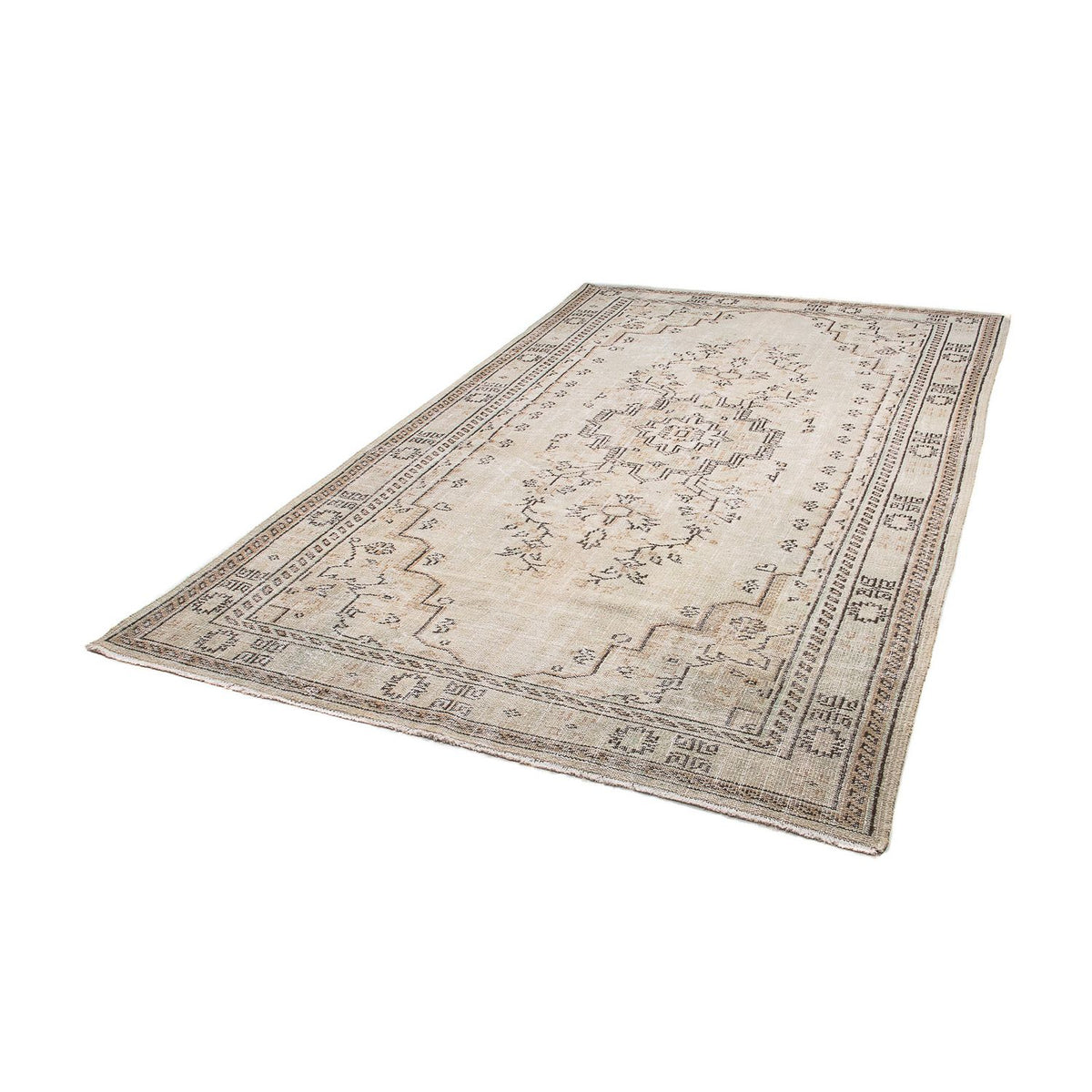 Vintage tapijt - 292 x 174 cm - beige