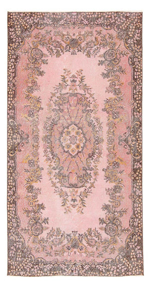 Loper Vintage tapijt - 210 x 114 cm - roze