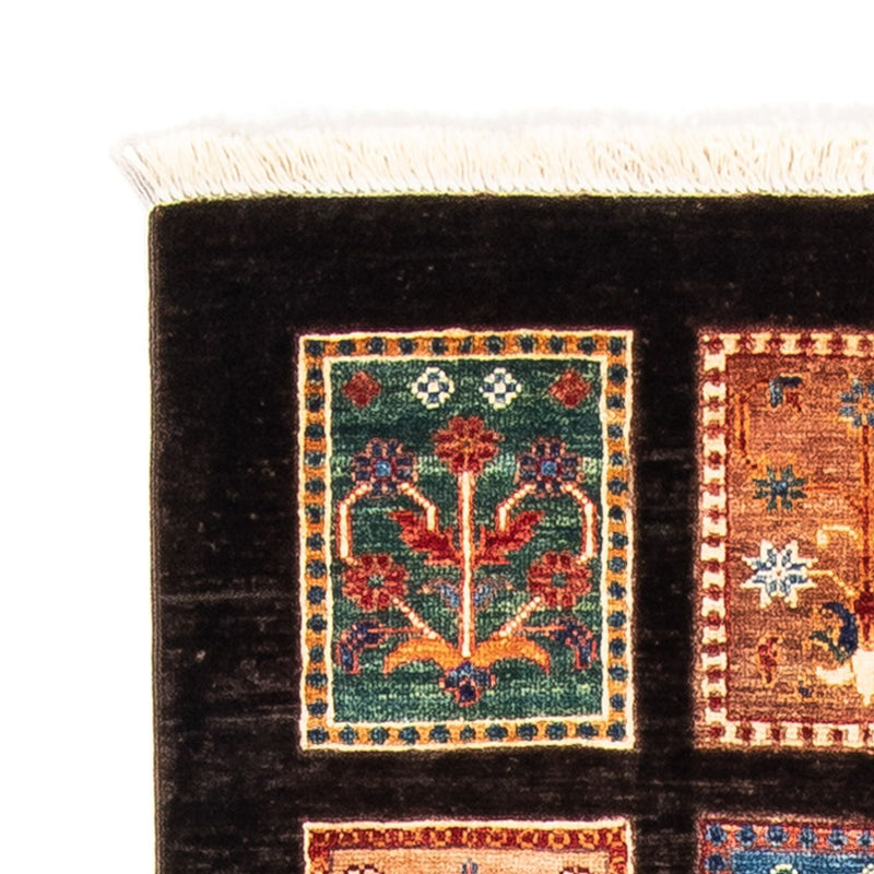 Loper Ziegler tapijt - 197 x 73 cm - donkerbruin