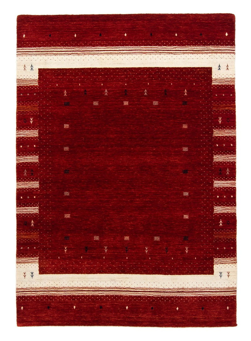 Gabbeh Tapijt - Loribaft Perzisch - 203 x 141 cm - rood