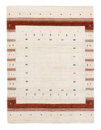 Gabbeh Tapijt - Loribaft Perzisch - 201 x 146 cm - beige