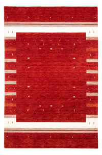 Gabbeh Tapijt - Loribaft Perzisch - 303 x 203 cm - rood