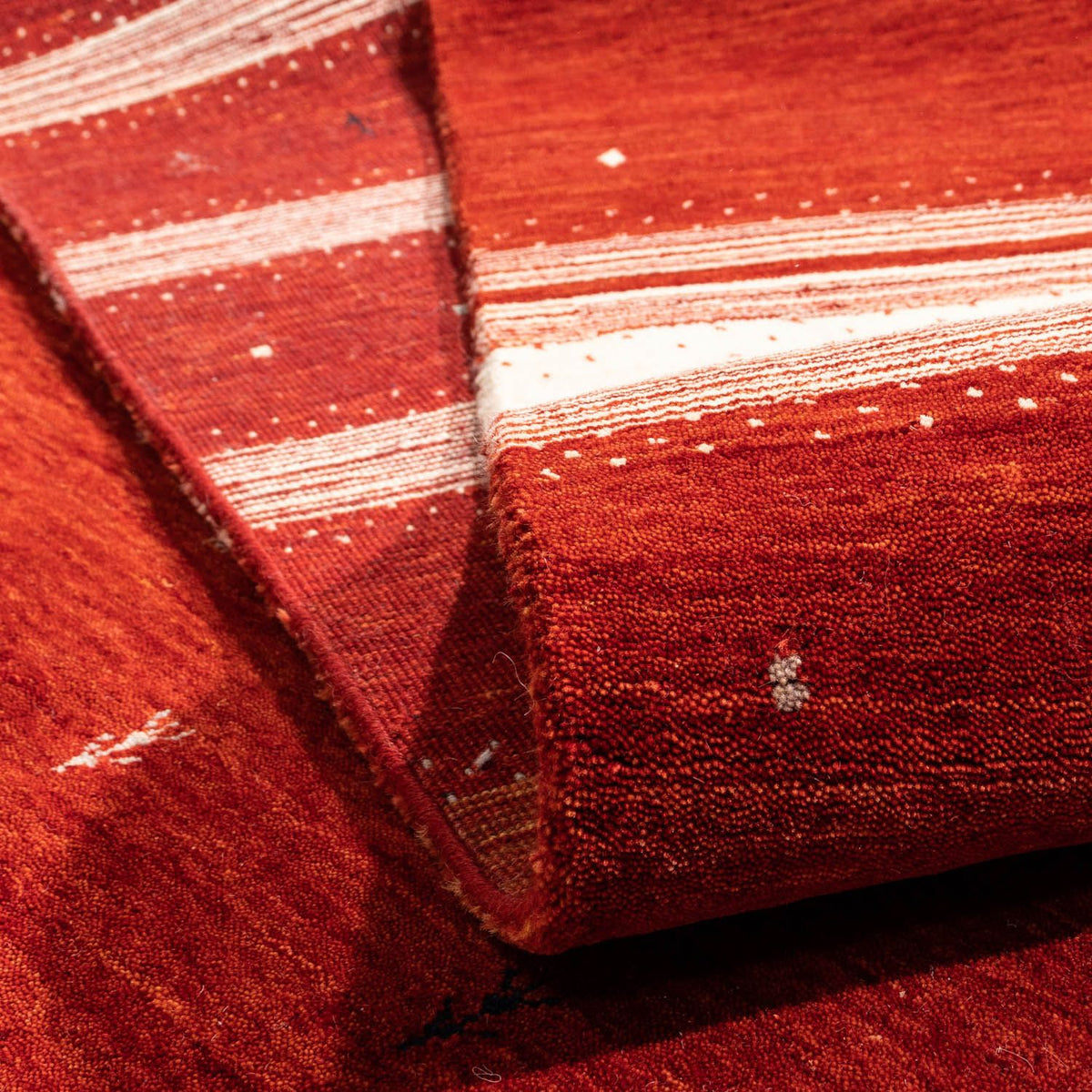 Gabbeh Tapijt - Loribaft Perzisch - 303 x 203 cm - rood