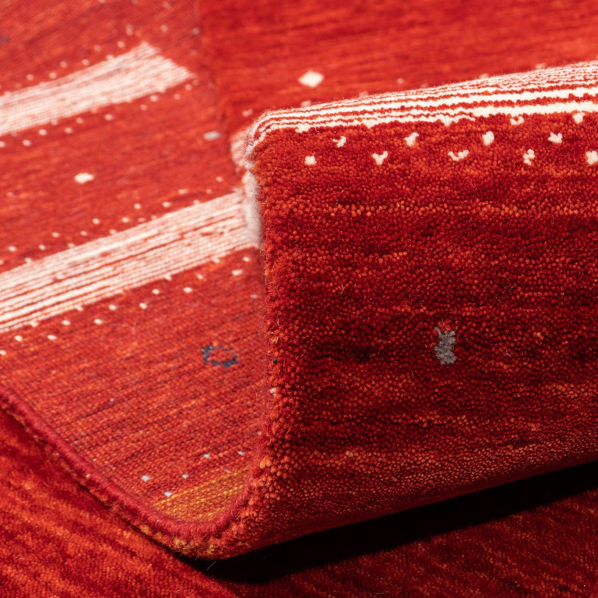 Gabbeh Tapijt - Loribaft Perzisch - 303 x 207 cm - rood