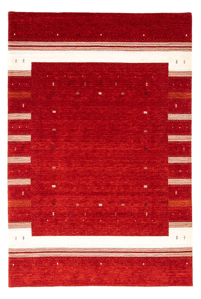 Gabbeh Tapijt - Loribaft Perzisch - 296 x 203 cm - rood