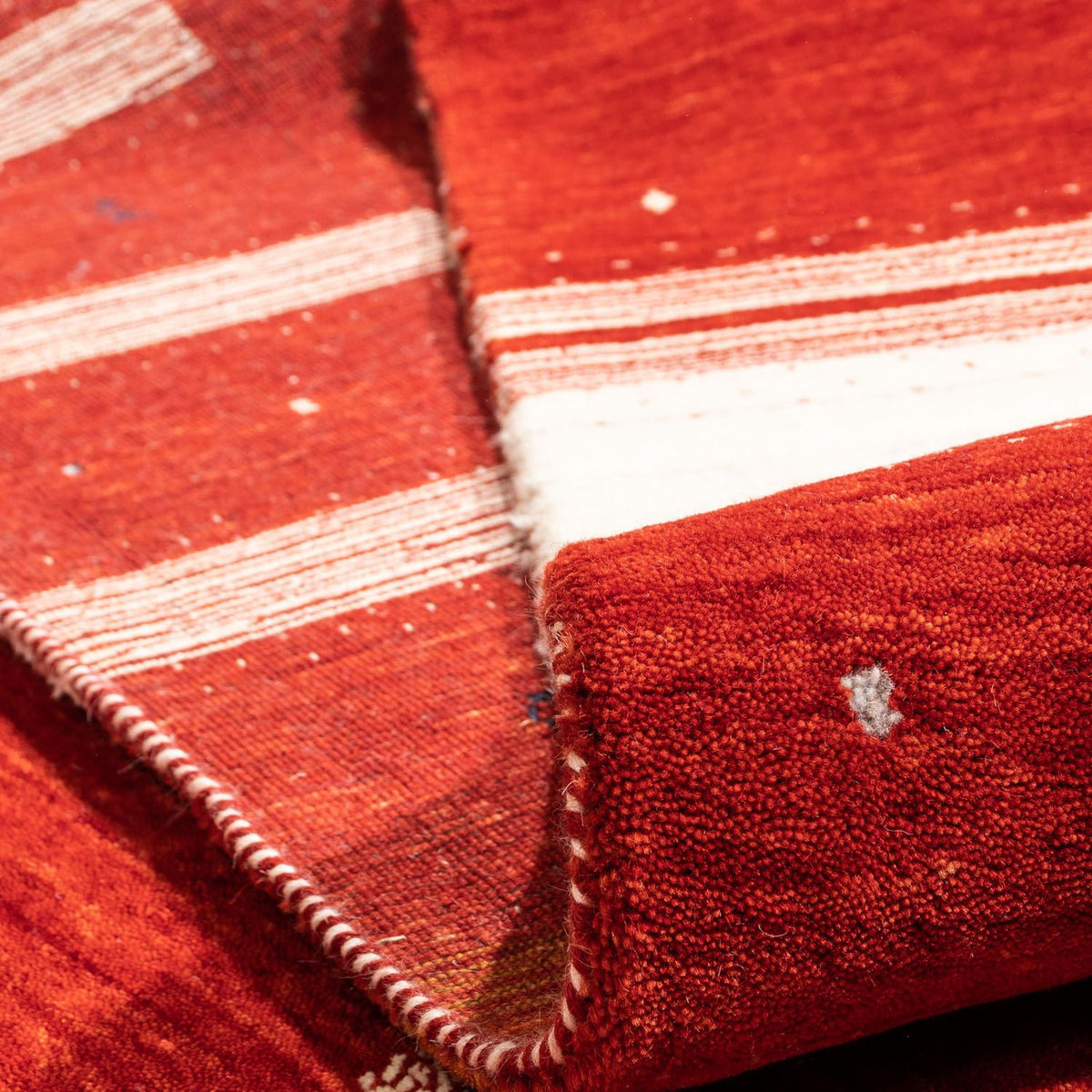 Gabbeh Tapijt - Loribaft Perzisch - 296 x 203 cm - rood