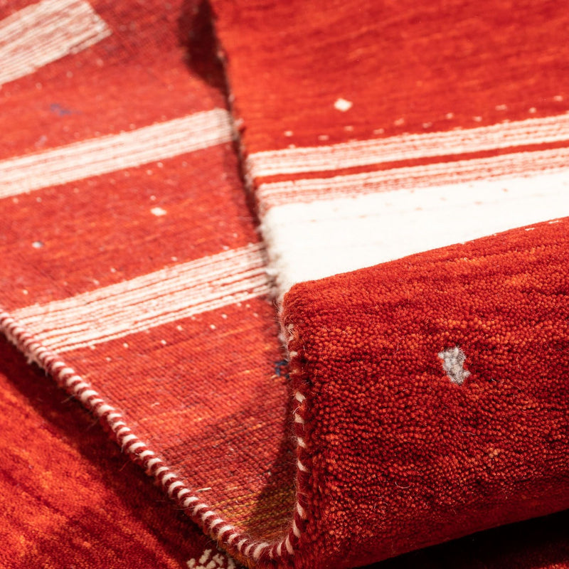 Gabbeh Tapijt - Loribaft Perzisch - 296 x 203 cm - rood
